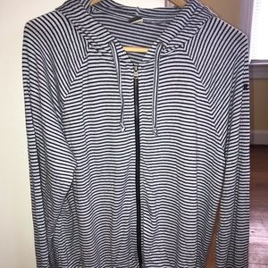 Roxy striped beach jacket